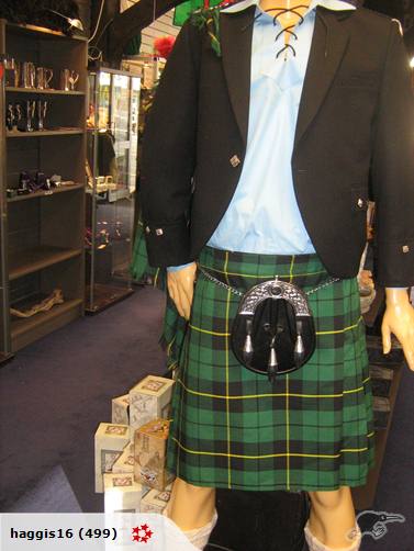 Hamish looking smart in a Wallace kilt, and Argyle jacket.