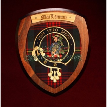 Clan Crests available to order, in a range of sizes and materials.